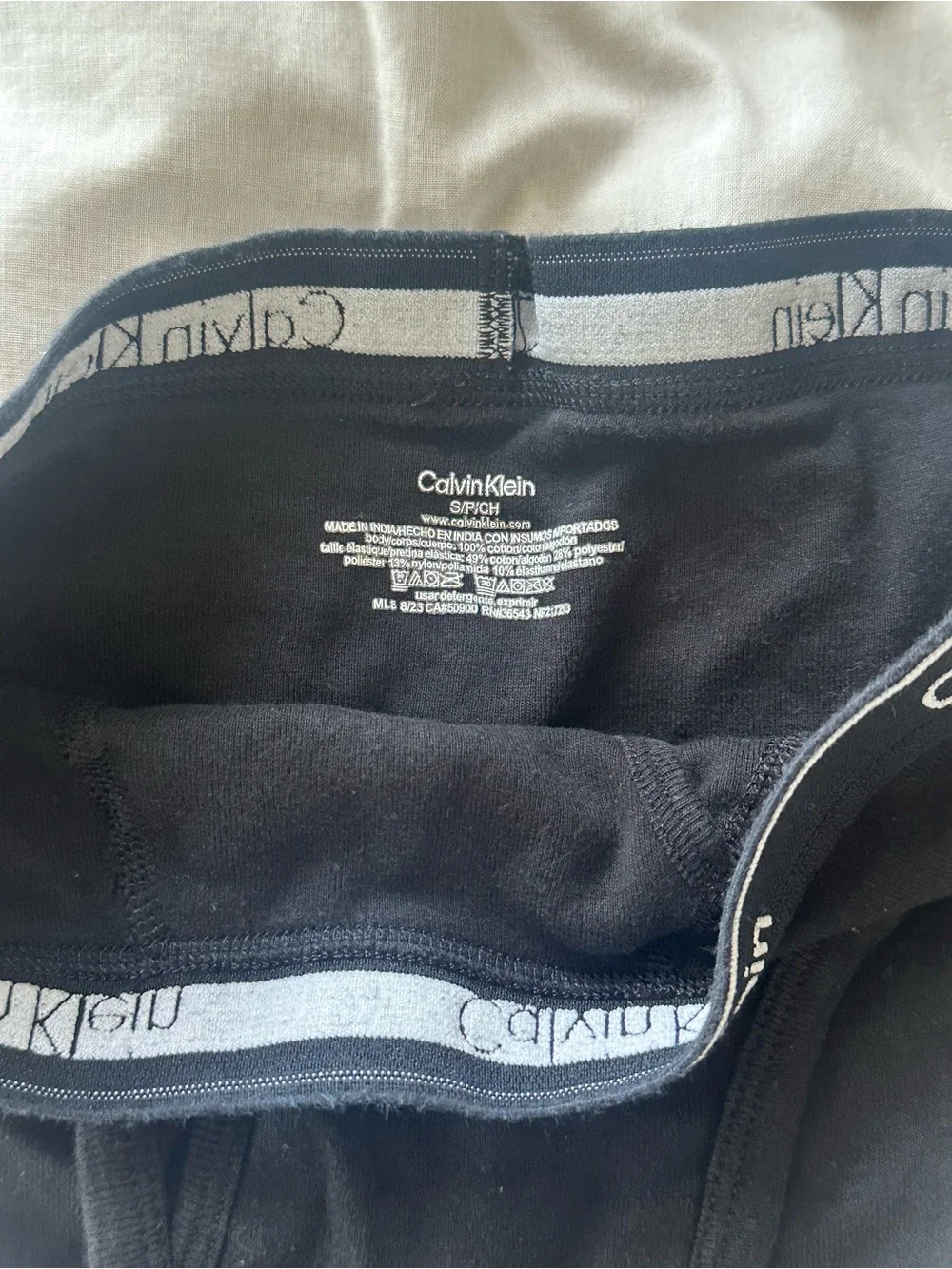 Calvin Klein Black Men's Logo Briefs